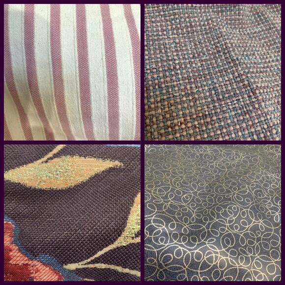 FENDON'S of Bishop CA Large Open Utility Tote Patchwork Upholstery Fabrics - Picture 5 of 16